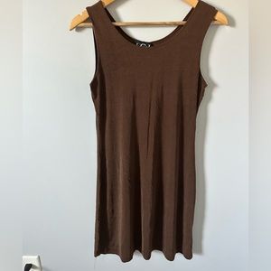 ICI Sparkly Brown Dress